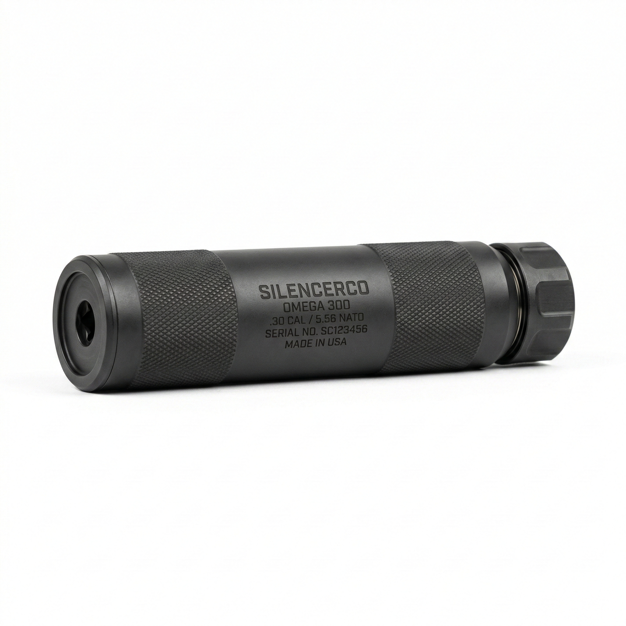 Dead Air CT5P 5.56/6mm ARC Suppressor Direct Thread 1/2-28, Black - CT5PDTBLK0528